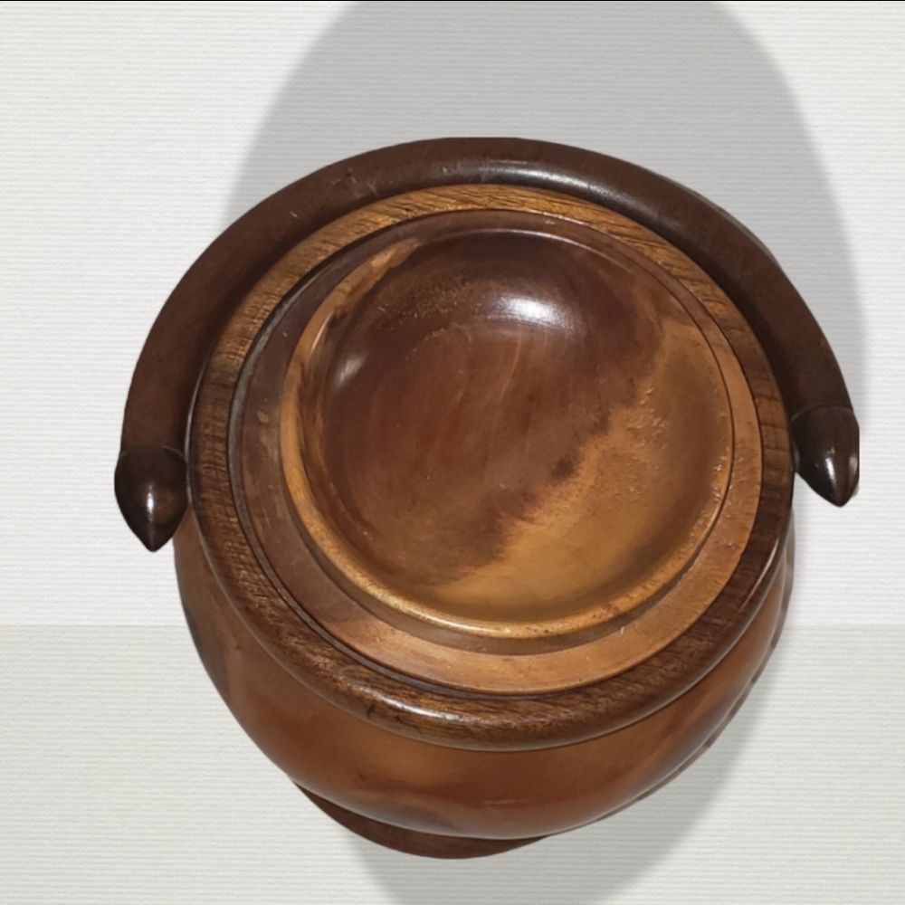 MCM TEAK Handmade Little Sewing Notions - Picture 3 of 4